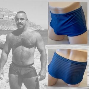 Suncoast Swim Briefs M RARE Brazilian Army Cut
